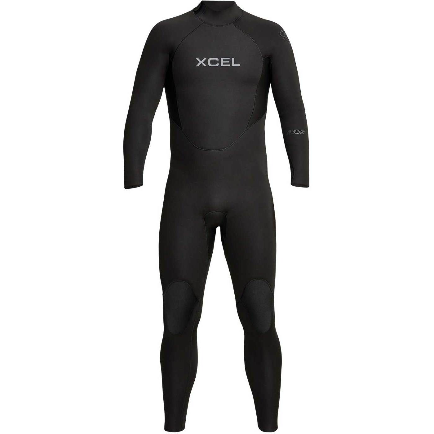 2026 Xcel Männer Axis 3/2mm Rückenreißverschluss Neoprenanzug MN32AXG0 - Black